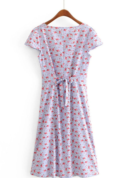 Polka dot robe