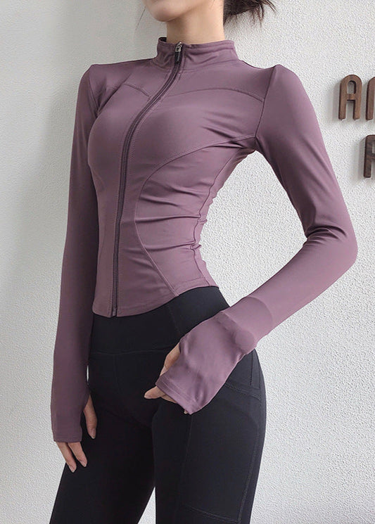 Long-sleeved Top Zipper