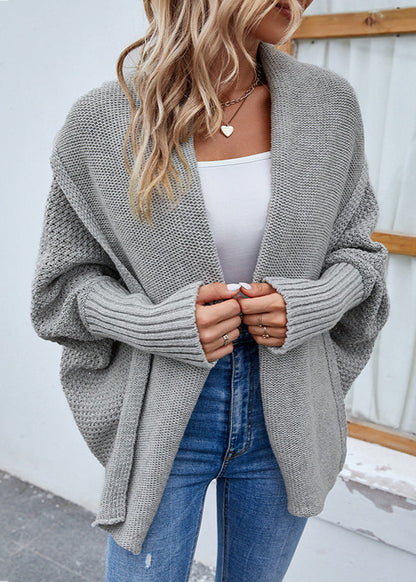 Gilet Oversize en Maille Douce